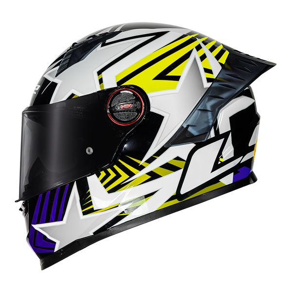 Capacete Ls2 Ff358 Pro Estellar - Preto/Amarelo