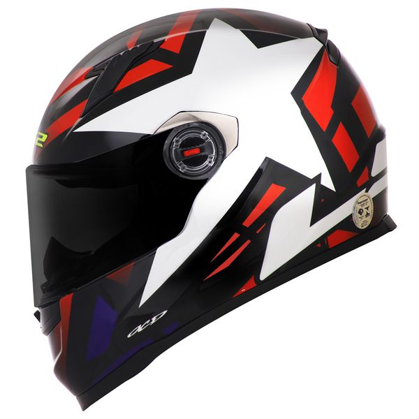 Capacete LS2 FF358 Starwar - Vermelho