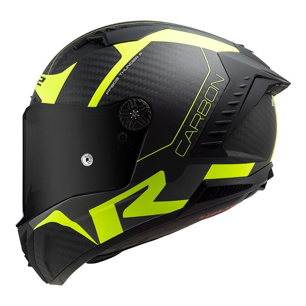 Capacete LS2 FF805 Thunder C Racing 1 - Amarelo Fosco