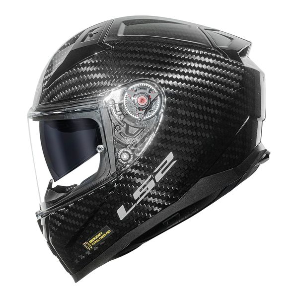 Capacete Ls2 Ff811 Vector II Solid - Carbon