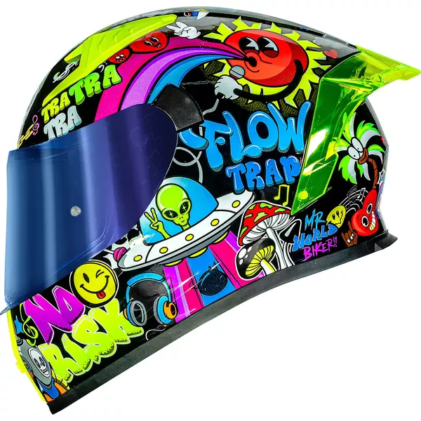 Capacete Norisk Flow Trap - Preto