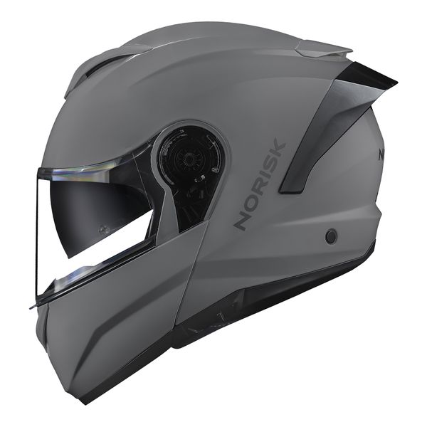 Capacete Norisk Force 2 Articulado Monocolor - Nardo Grey (Viseira Solar)