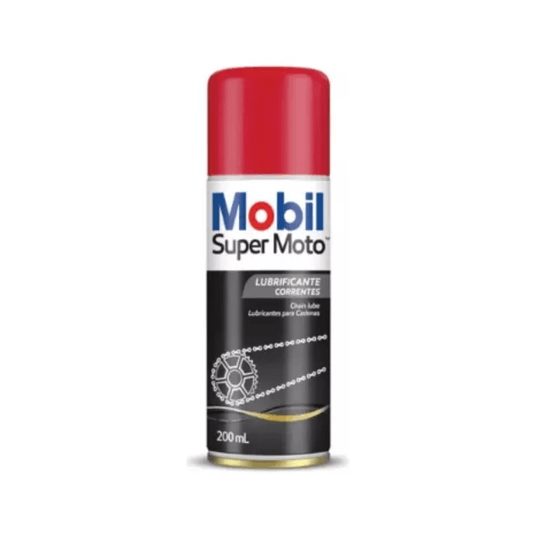 Lubrificantes de Correntes Mobil Super Moto Chain Lube - 200ml 