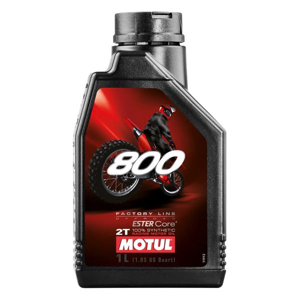 Óleo Sintético Motul 800 Factory Line 2t Off Road - 1 Litro