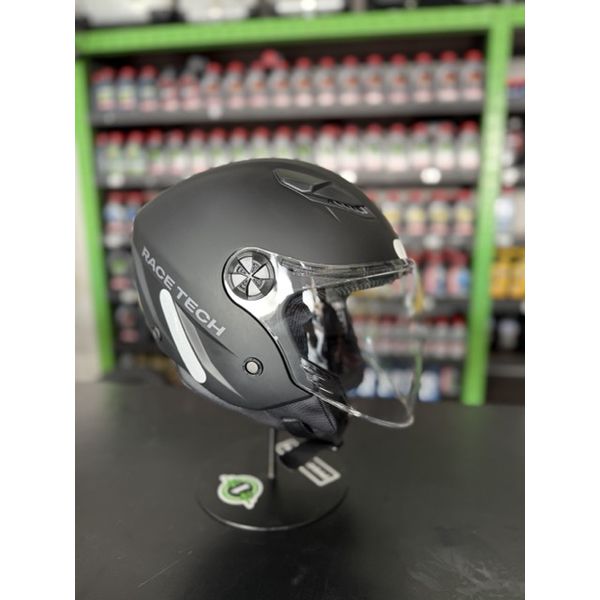 Capacete Race Tech Play Monocolor - Preto Fosco