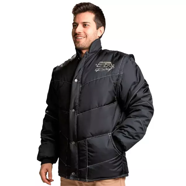 Jaqueta California Life - Preto/Cinza