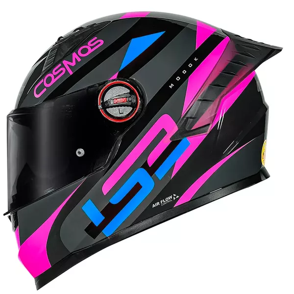 Capacete Ls2 Ff358 Pro Modok - Preto/Rosa