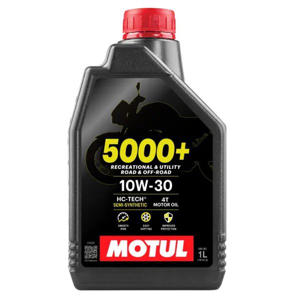 Óleo Semissintético Motul 5000 10w30 4t - 1 Litro