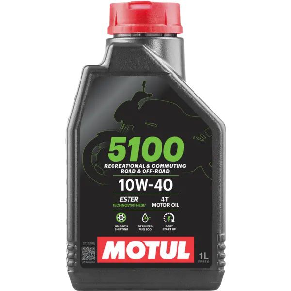 Óleo Semissintético Motul 5100 10w40 4t - 1 Litro