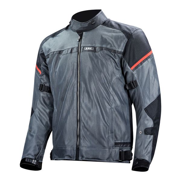 Jaqueta Ls2 Riva - Preto Cinza Vermelho