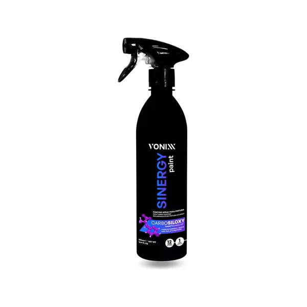 Vitrificador em Spray Sinergy Paint (Carbosiloxy) Vonixx - 500ML