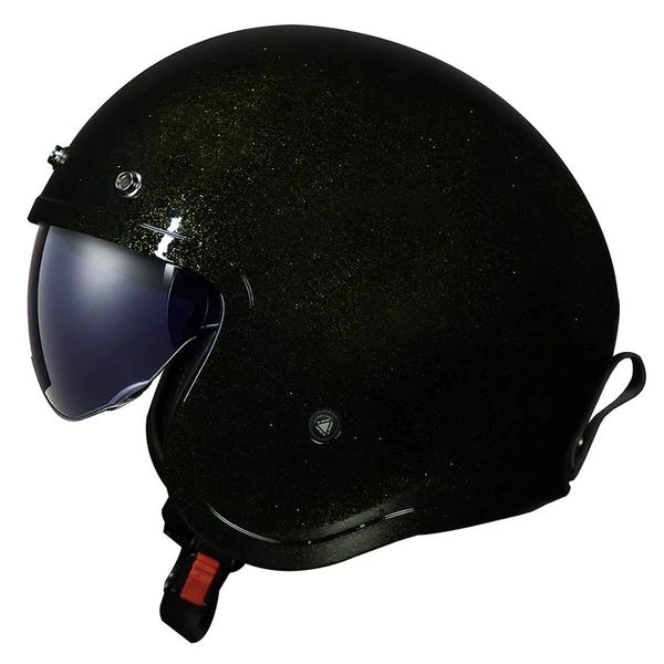 Capacete LS2 OF599 Spitfire Disco - Preto Dourado
