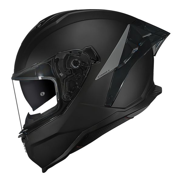 Capacete Norisk Strada 2 Monocolor - Preto Fosco (Viseira Solar)
