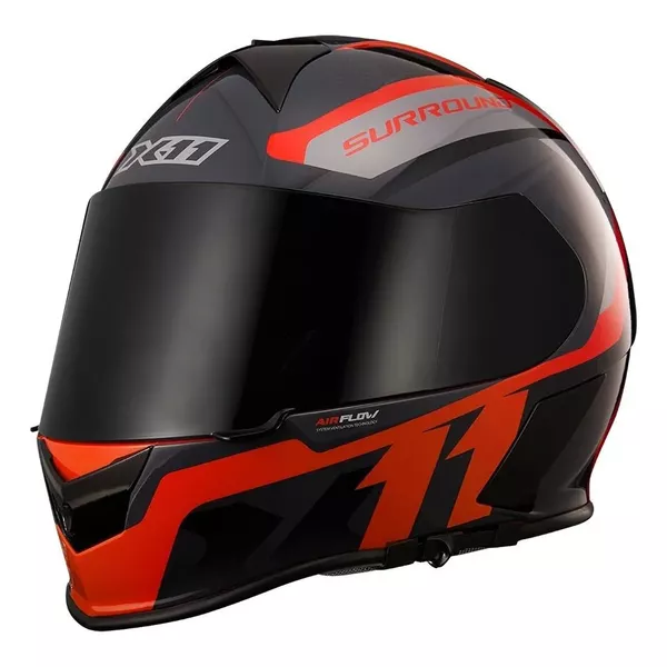 Capacete X11 Revo Pro Surround - Vermelho Fosco