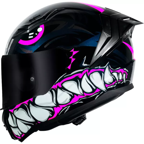 Capacete Ls2 Ff810 Vigo Sarbul - Preto/Rosa