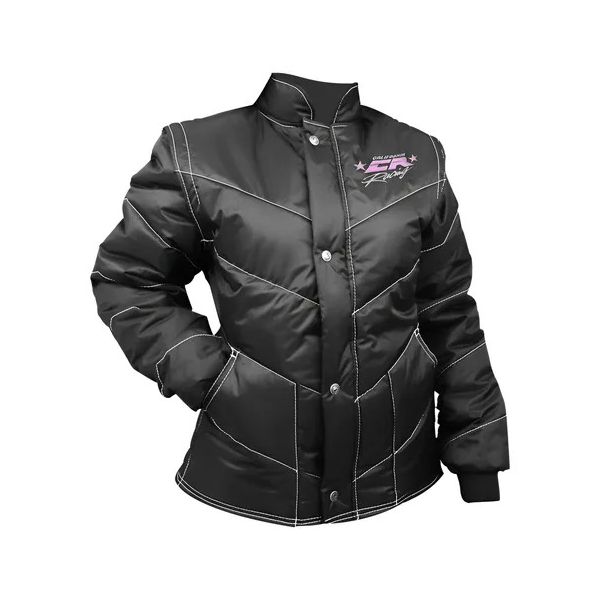 Jaqueta California Feminina Life - Preto/Rosa