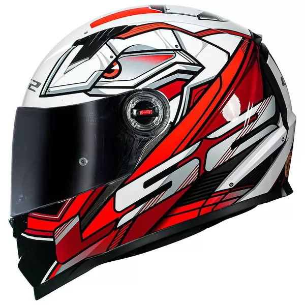 Capacete Ls2 Ff358 - Xdron - Vermelho
