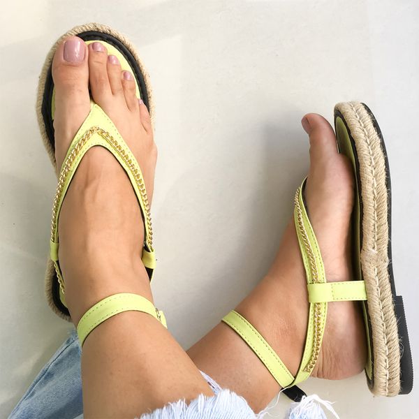 Sandália Correntes Lemon