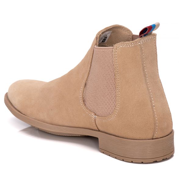 Bota Chelsea Country Feminina Polo North Original Couro Camur a Areia