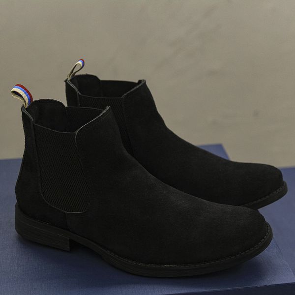 Bota Chelsea Country Feminina Polo North Original Couro Camur a Preta