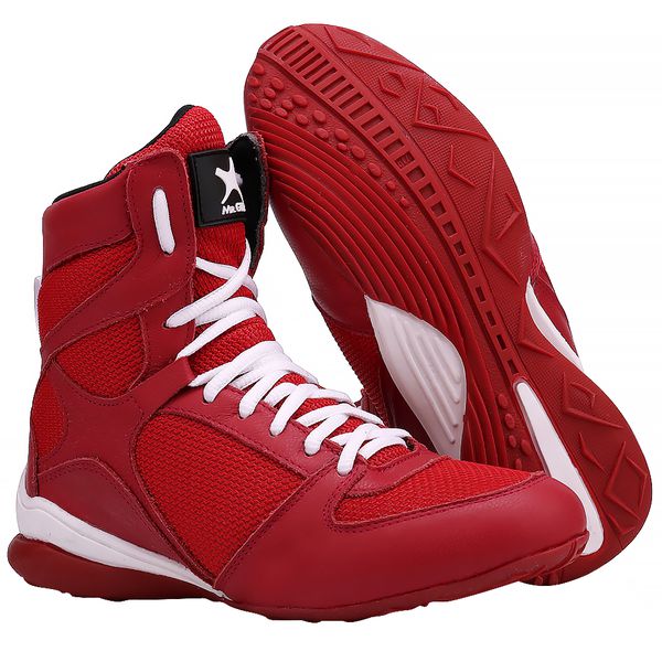 Bota Fitness Monocolor Mr Gutt Vermelho - Ref. 014 Vermelho