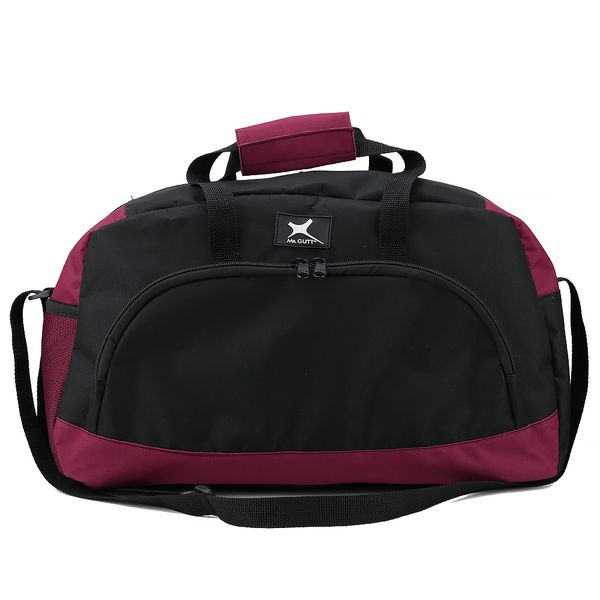 Bolsa Fitness Multiuso Mr. Gutt - Preto Com Bordo - Ref. 1001 Pto/Bordo