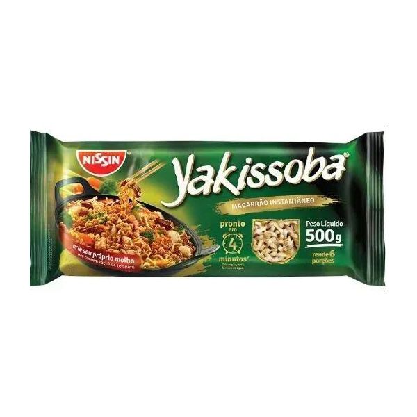 MACARRAO NISSIN YAKISSOBA VERDE (500 GR)