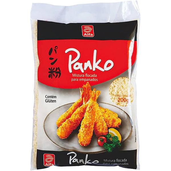 FARINHA PANKO ALFA 200 GR ( PCT )