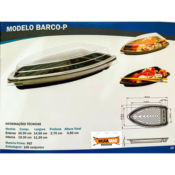 EMBALAGEM BOAT- DPC BPC/ 10 UNID ( CX C 100 )