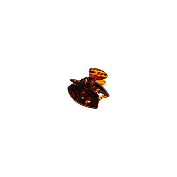 N 3821426712 Prendedor Animal Print Tartaruga De Acetato 7,0 x 4,0 cm 