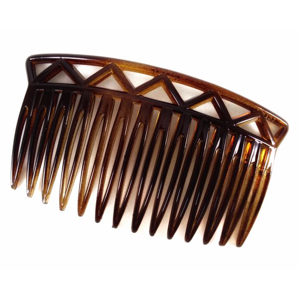 N 20164 Pente Tartaruga 14 Dentes 7,0 X 4,0 Cm