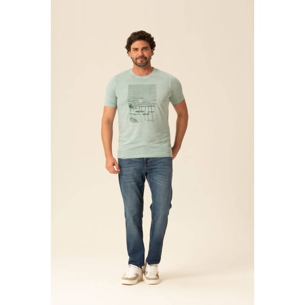 Camiseta Estampada Slim Fit Seeder Se0301422 Estampado