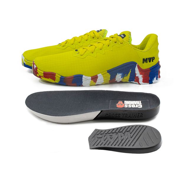 Tênis MVP para Cross - 3x3 Splash Yellow