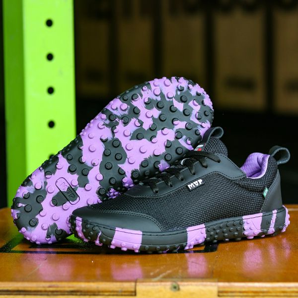 Tênis MVP Barefoot - Preto Bicolor Uva