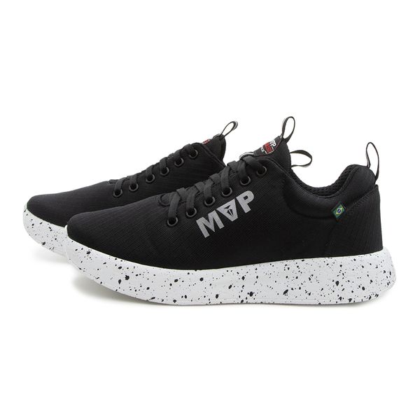 Tênis MVP Xtep Run - Black White