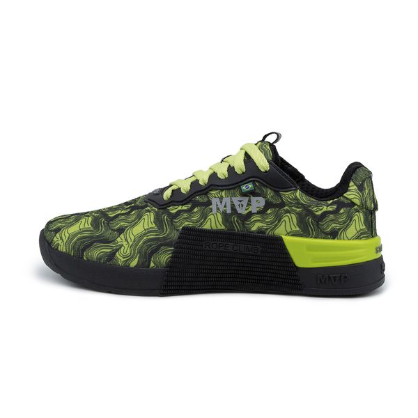 Tênis Preto para Cross 5x5 - Abstract Green Black
