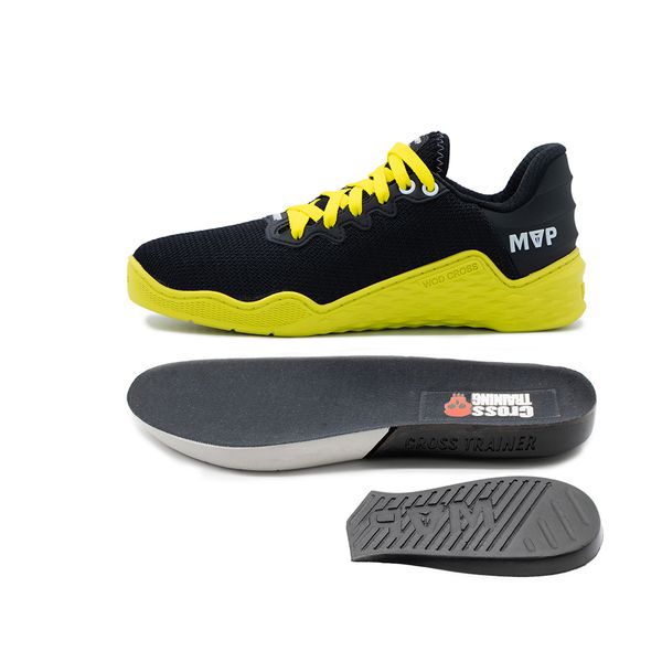 Tênis MVP para Cross - 3x3 Yellow Black