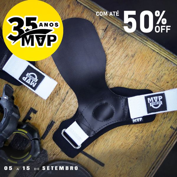 Grip Cross training MVP Power Grip - Black White
