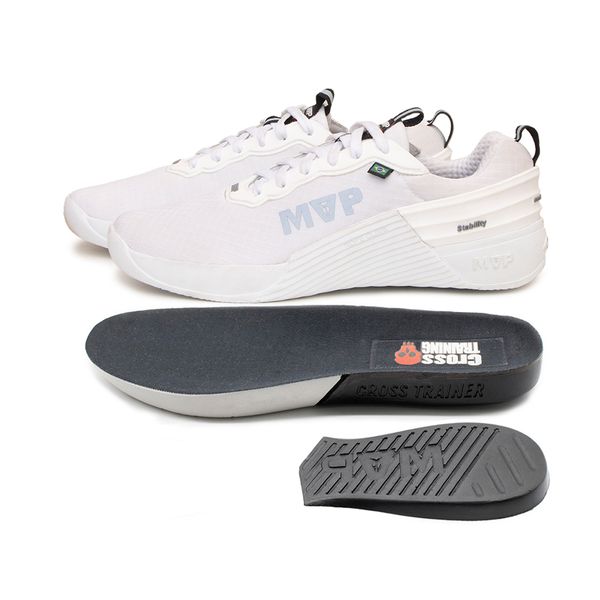 Tênis Branco de Cross 4x4 - Branco Neve