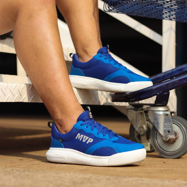 Tênis confortável de treinos Rx Fly - Blue