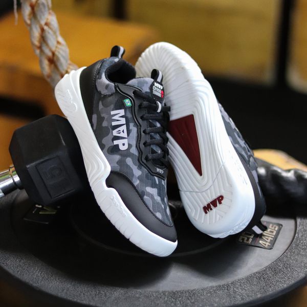 Tênis Cross Training MVP Barefoot Evo 4 - Camuflado Preto