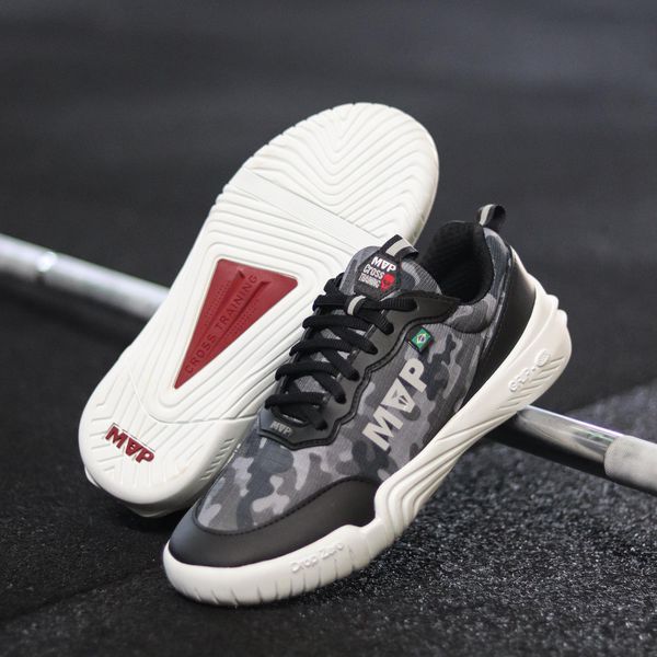 Tênis Cross Training MVP Barefoot Evo 4 - Camuflado Preto