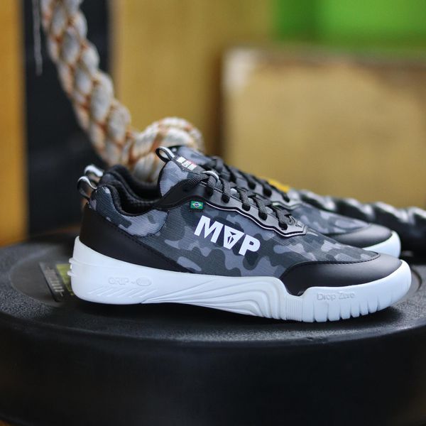 Tênis Cross Training MVP Barefoot Evo 4 - Camuflado Preto