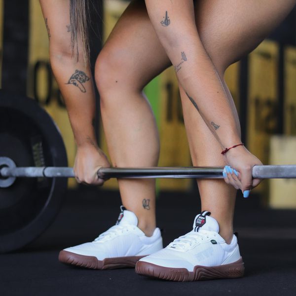 Tênis Cross Training MVP Barefoot Evo 4 - White Camel