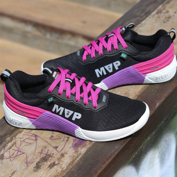 Tênis Cross Training MVP 4x4 - Black Pink