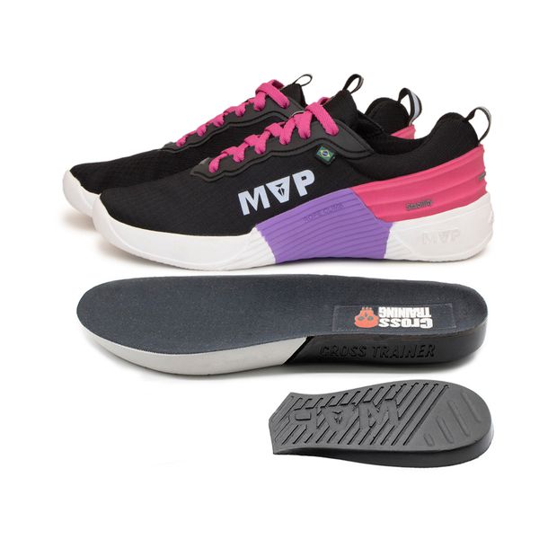 Tênis Cross Training MVP 4x4 - Black Pink