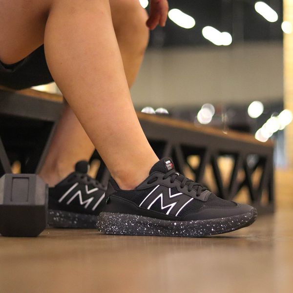 Tênis de corrida MVP Xtep Run II - Black