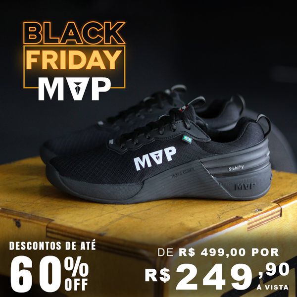 Tênis de Cross 4x4 - All Black 