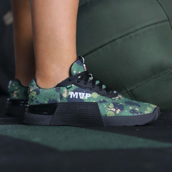 Tênis de Cross Camuflado 5x5 - Camuflado verde