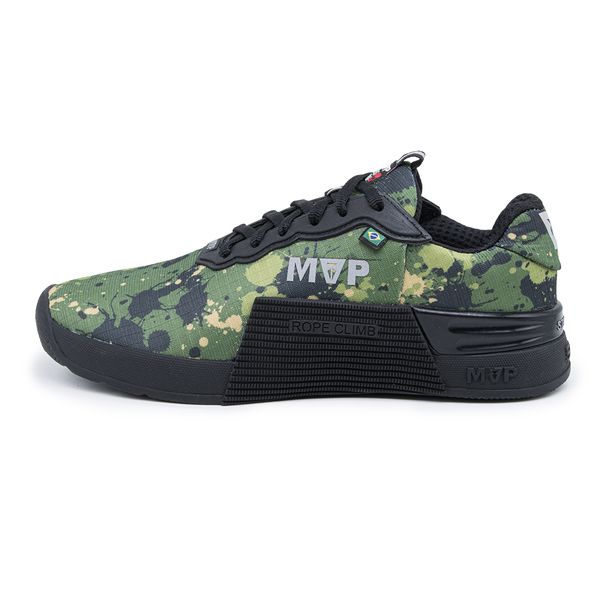 Tênis de Cross Camuflado 5x5 - Camuflado verde